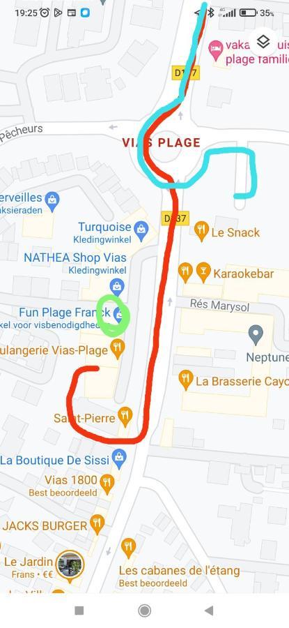 Appartement Vias-Plage Екстериор снимка